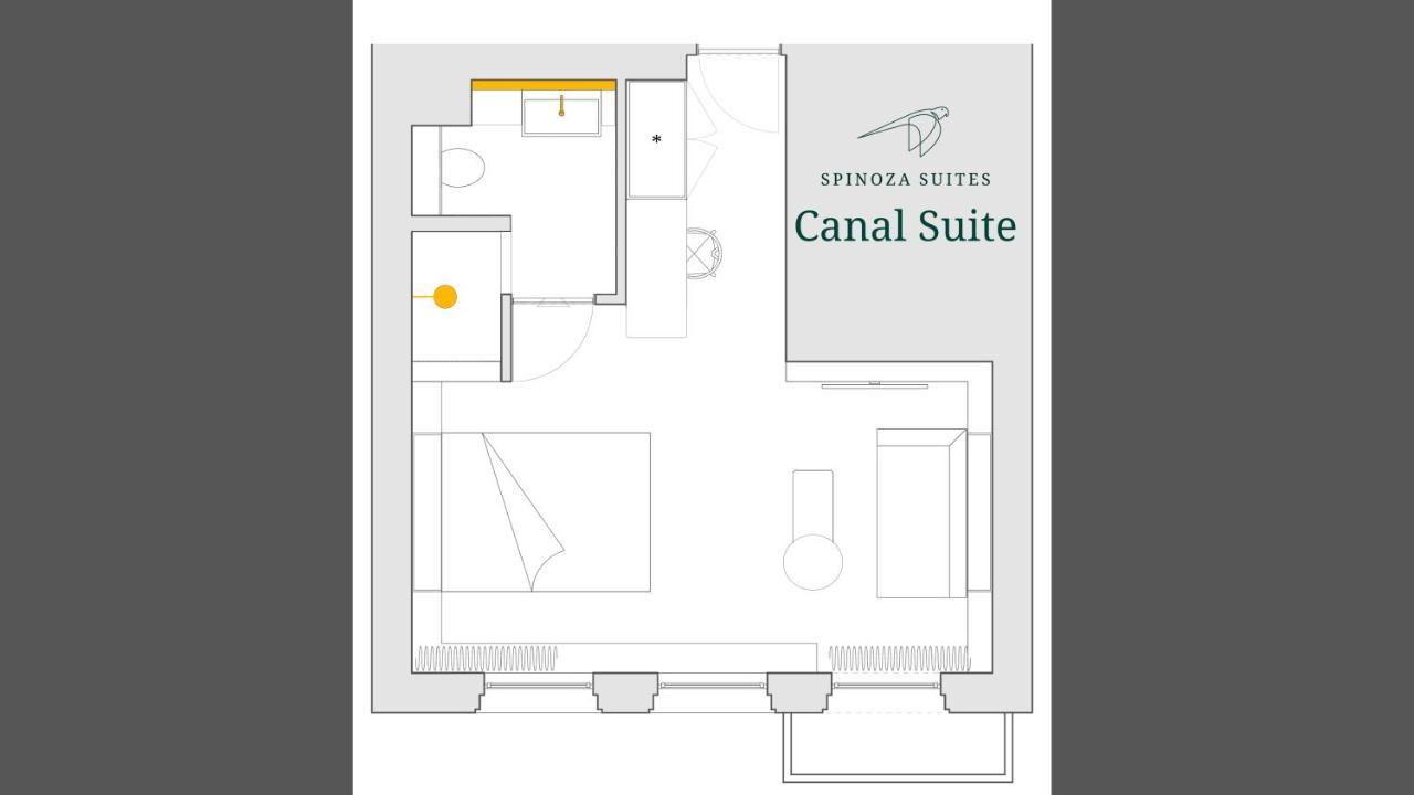 Spinoza Suites Amsterdam Zewnętrze zdjęcie